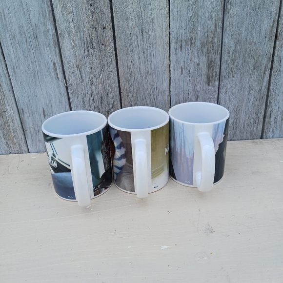 SET OF 3 Star Wars The Mandalorian Coffee Cup‎ 12oz Galerie - Picture 5 of 8